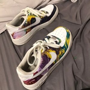 CUSTOM HOMEMADE HYDRODIPPED NIKE AF1’s